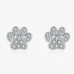 Pendientes Patte Zircon Plata