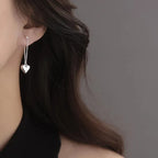 Pendientes Colgantes de Corazón