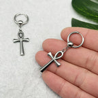 Pendientes Colgantes Cruz de Ankh 2