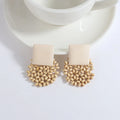 Pendientes Colgantes de Estilo Bohemio Efecto Natural