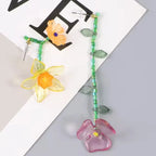 Pendientes Colgantes Flor Estilo Bohemio