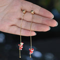 Pendientes Colgantes Papá Noel