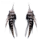 Pendientes Colgantes Plumas de Faisán