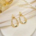 Pendientes Colgantes Retro Gota de Agua oro