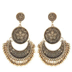 Pendientes Colgantes Estilo Bohemio Barroco oro rosa