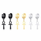 Pendientes Colgantes Estilo Egipcio Cruz de Ankh