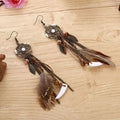 Pendientes Colgantes de Estilo Tribal Étnico