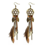Pendientes Colgantes de Estilo Tribal Étnico