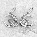 Pendientes Colgantes Vikingos Fenrir