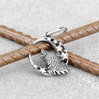 Pendientes Colgantes Vikingos Fenrir