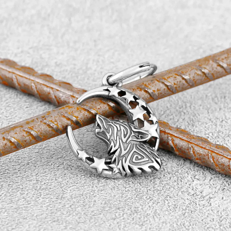 Pendientes Colgantes Vikingos Fenrir