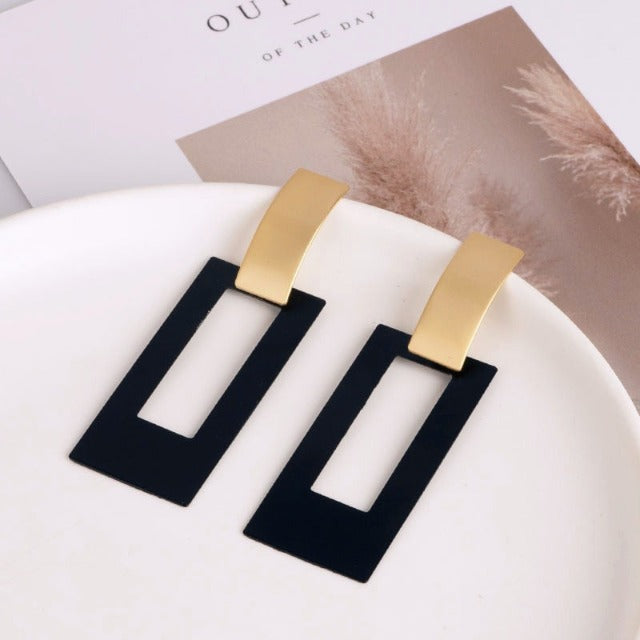 Pendientes Colgantes Rectángulo