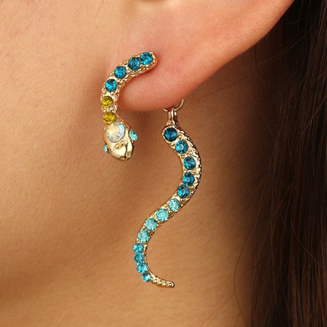 Pendientes de Serpiente para Mujer