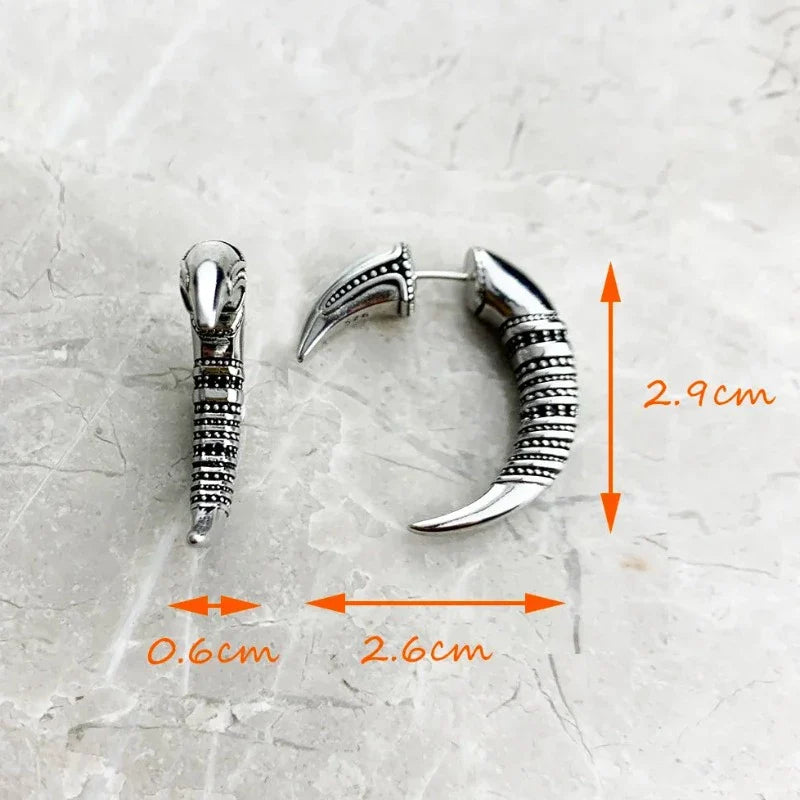 Pendientes Garras de Plata - Exception®