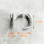 Pendientes Garras de Plata - Exception®