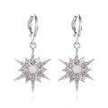 Pendientes Sol de plata