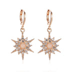 Pendientes Sol de mujer oro