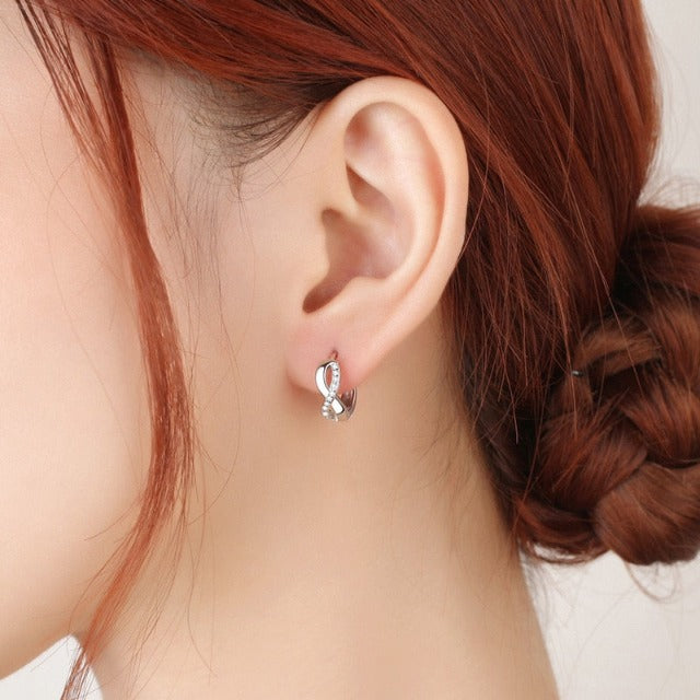 Pendientes Símbolo Infinito Mujer