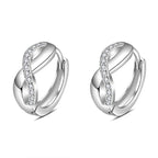 Pendientes Símbolo Infinito Mujer