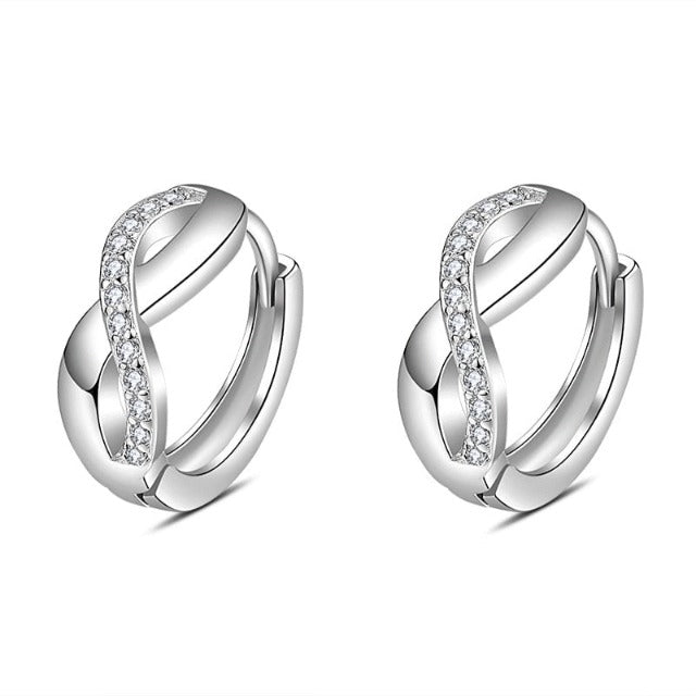 Pendientes Símbolo Infinito Mujer