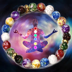 Pulsera 7 Chakras Cadena Hombre Mujer Niño Piedras
