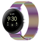 Pulsera de Acero Milan Magnetizada para Smartwatch Google Pixel Watch 1 y 2 arcoíris