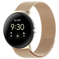 Pulsera de Acero Milan Magnetizada para Smartwatch Google Pixel Watch 1 y 2 champagne