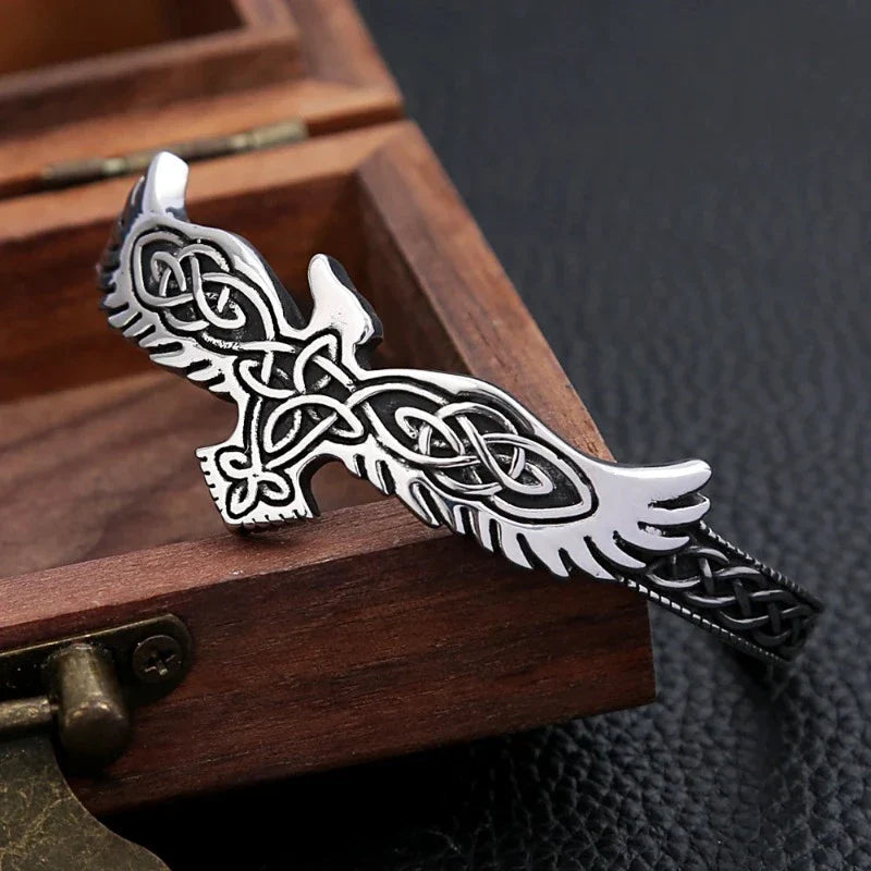 Pulsera Águila Gourmette Plata