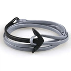 Bracelet ajustable ancre marine