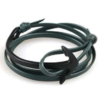 Bracelet ajustable ancre marine