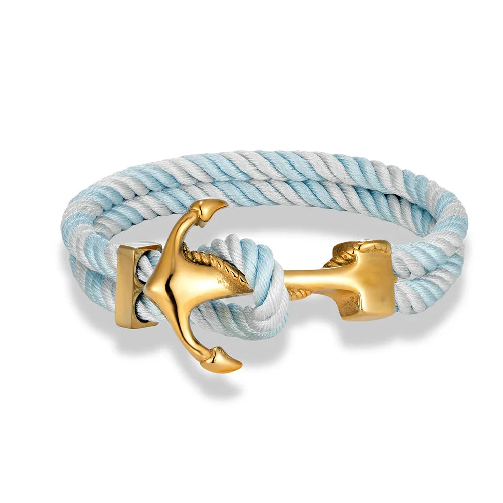 Bracelet ancre homme