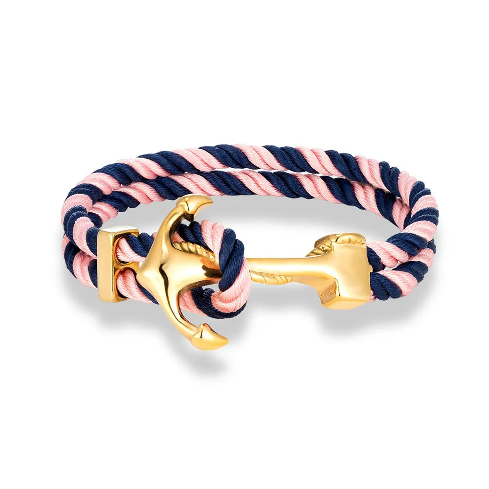 Bracelet ancre homme