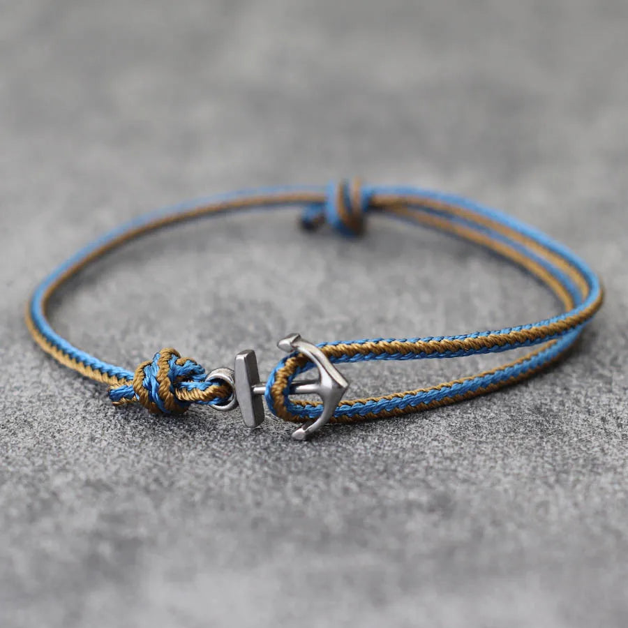 Bracelet ancre marin
