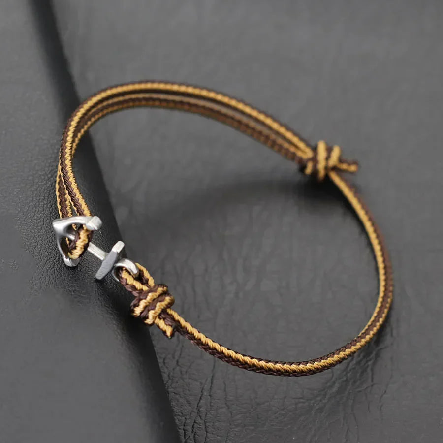 Bracelet ancre marin