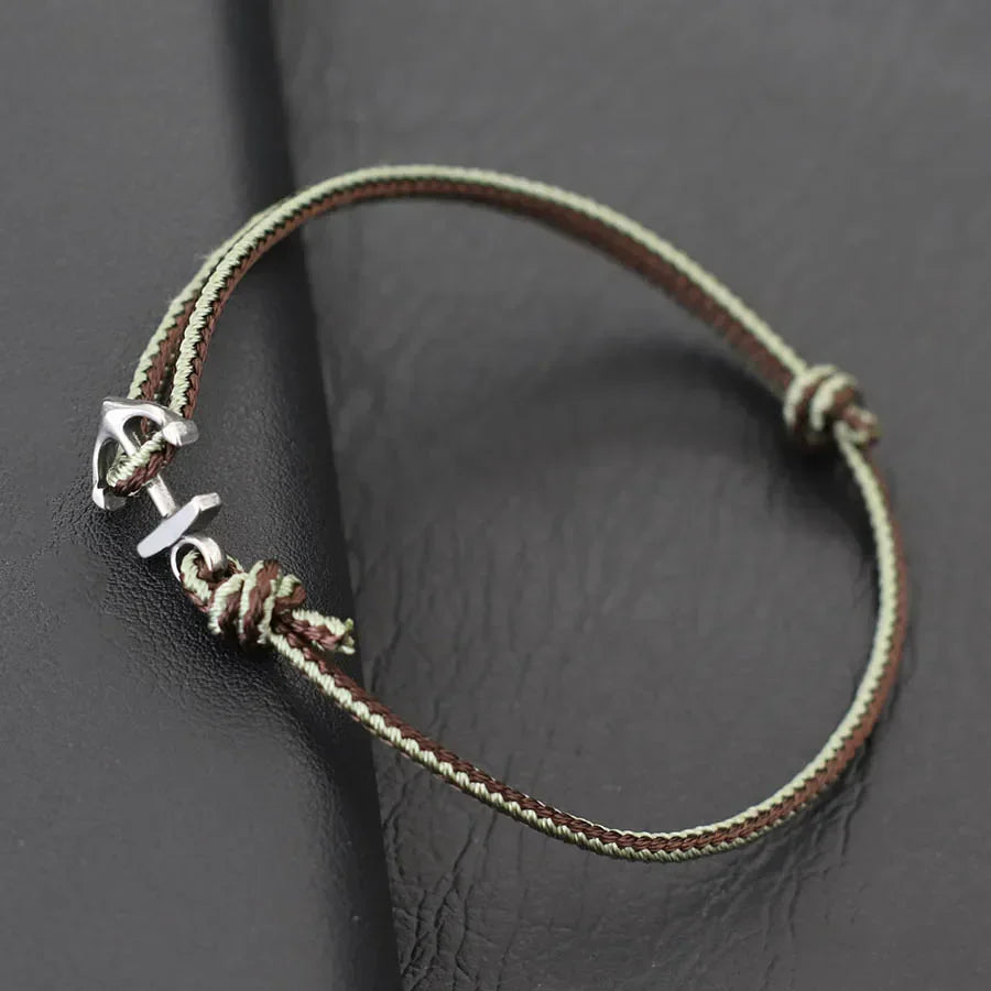 Bracelet ancre marin