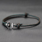Bracelet ancre marin
