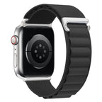 Pulsera Apple Watch con Hebilla Deportiva negro