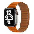 Pulsera Apple Watch con Cierre Magnético naranja