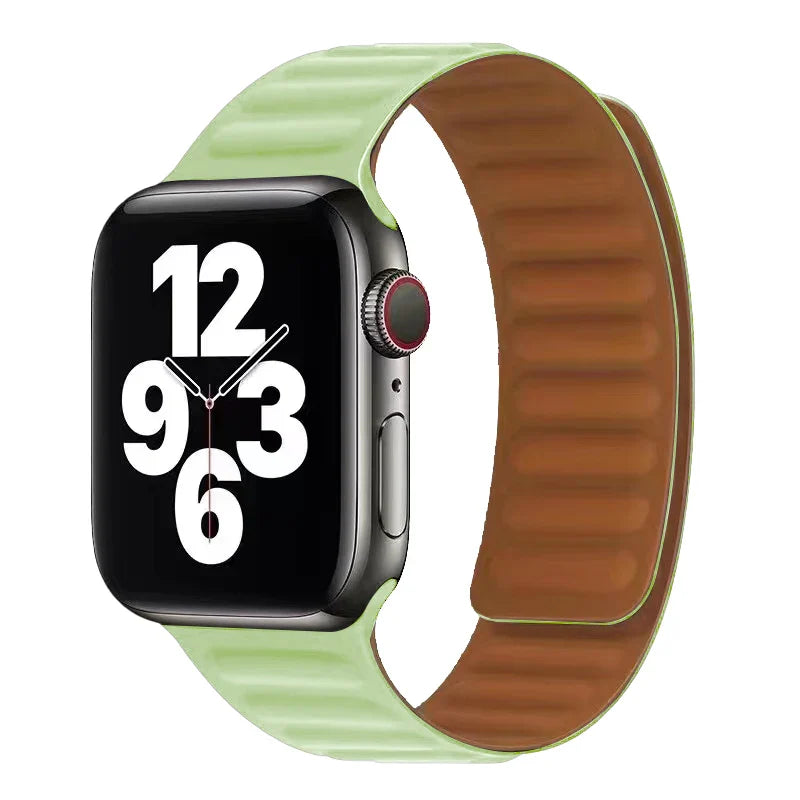 Pulsera Apple Watch con Cierre Magnético verde manzana