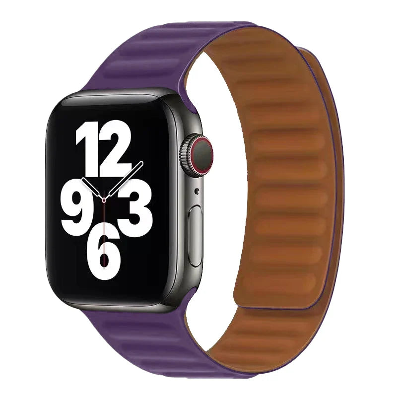 Pulsera Apple Watch con Cierre Magnético violeta