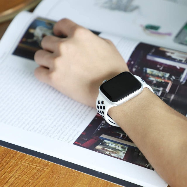 Correa Apple Watch Deportiva blanca