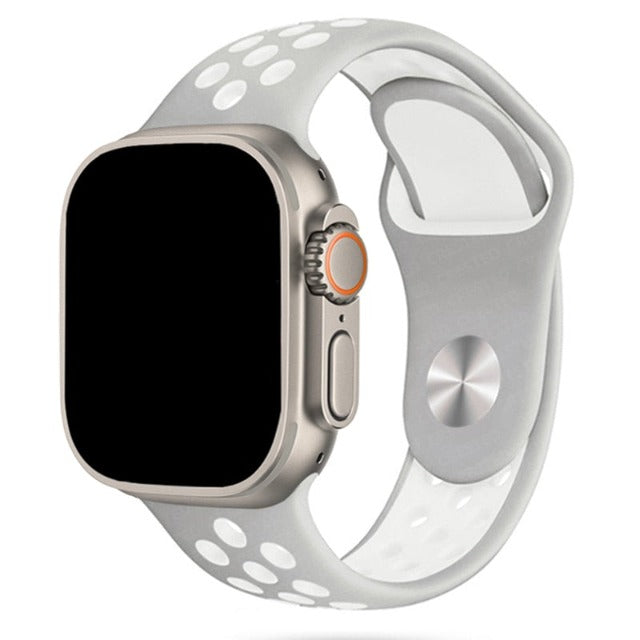 Correa Apple Watch Deportiva blanca