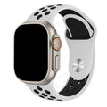 Correa Apple Watch Deportiva blanca y negra
