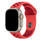 Correa Apple Watch Deportiva roja