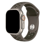 Correa Apple Watch Deportiva verde militar