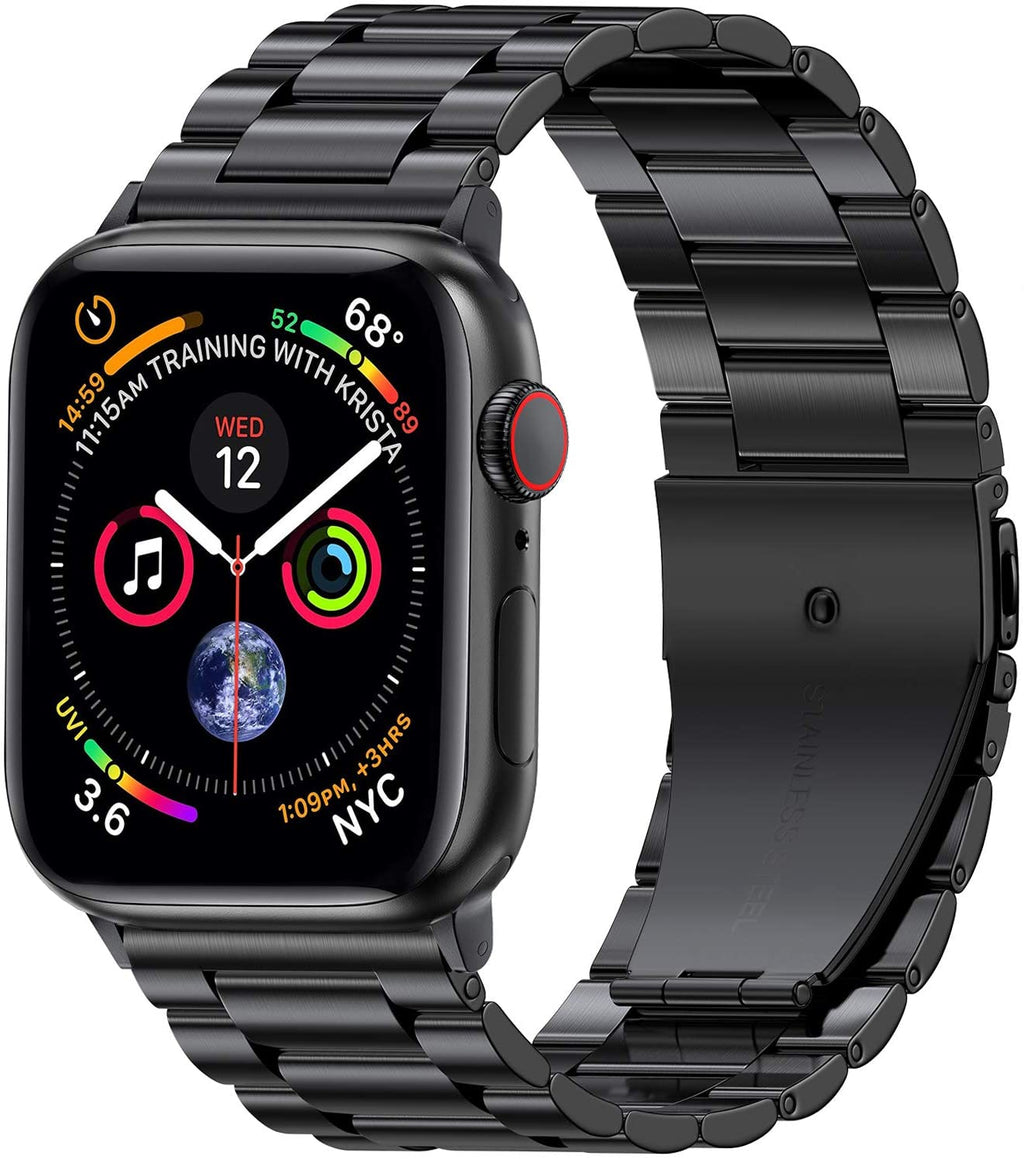 Pulsera Apple Watch en Acero Ultra Resistente negro