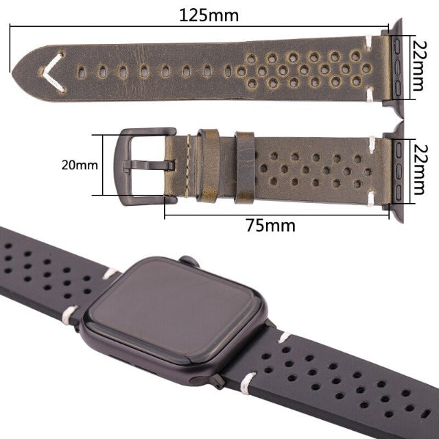 Correa Apple Watch de Cuero Genuino