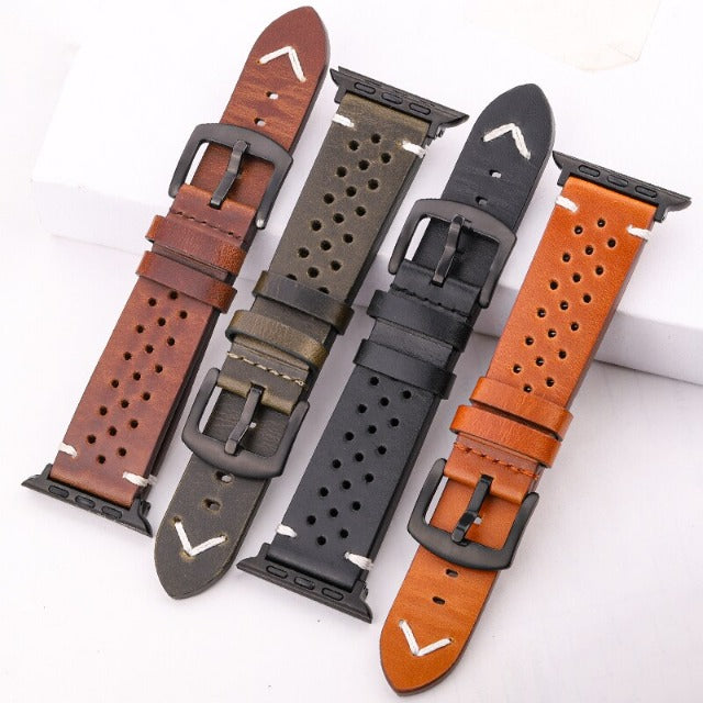 Correa Apple Watch de Cuero Genuino