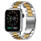Pulsera Apple Watch en Metal plata y oro
