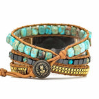 Pulsera Apple Watch Piedra Natural turquesa